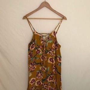 Floral Floor Length Dress